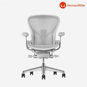 허먼밀러 에어론 풀(B사이즈) 미네랄화이트(미국정품)